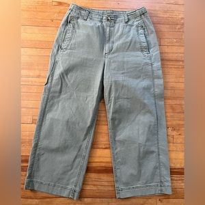 Old Navy - Green Wide Leg Cargo Pants